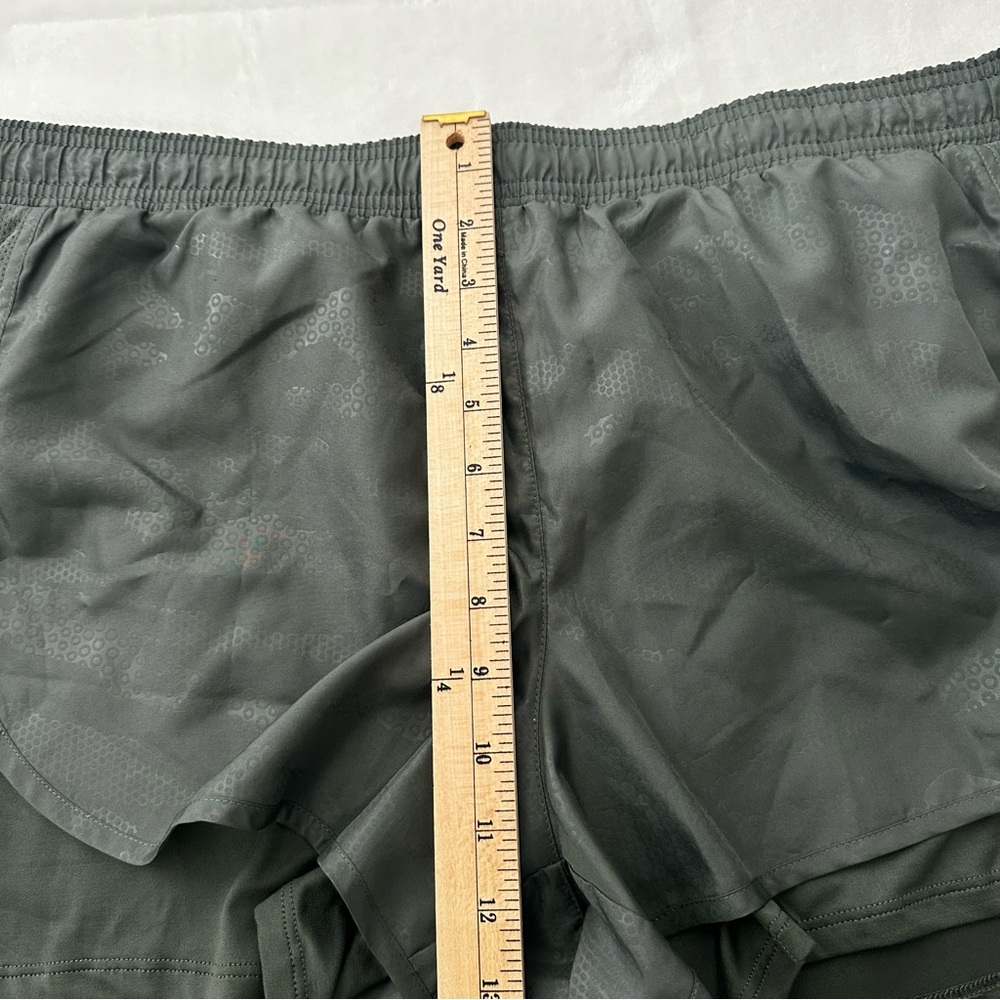 RBX Active 2 In 1 Running Shorts Women’s Large Green X-Dri Athletic Gym NWT - Picture 6 of 13